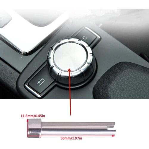 Car Repair Kit for Mercedes Benz Radio Command Controller Rotary Switch Button Scroll Knob Shaft For Mercedes W204 X204 W212