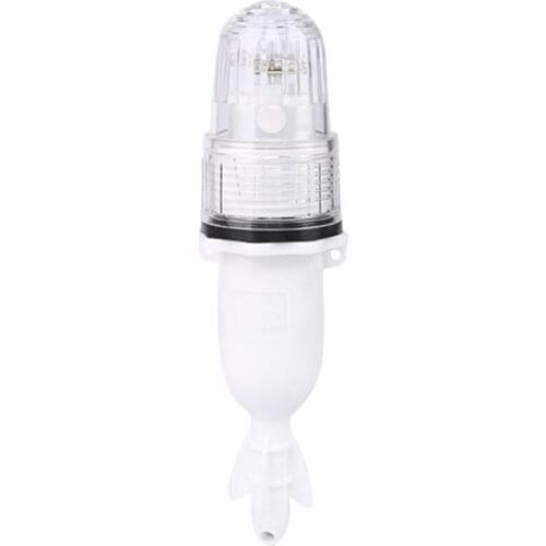 2021 New LED Underwater Fishing Light Portable Automatic Light-operated Waterproof Monochromatic Flashing Lamp Lures Fish Light