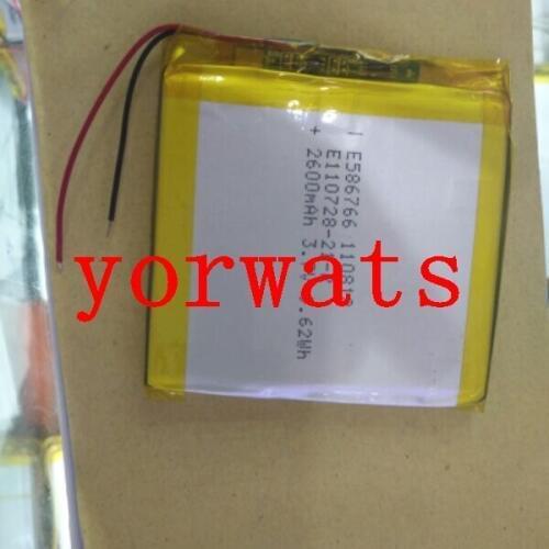 New Hot A Rechargeable Li-ion Cell 3.7V polymer lithium battery 586766 556766 direct and high capacity MP5 charging navigator