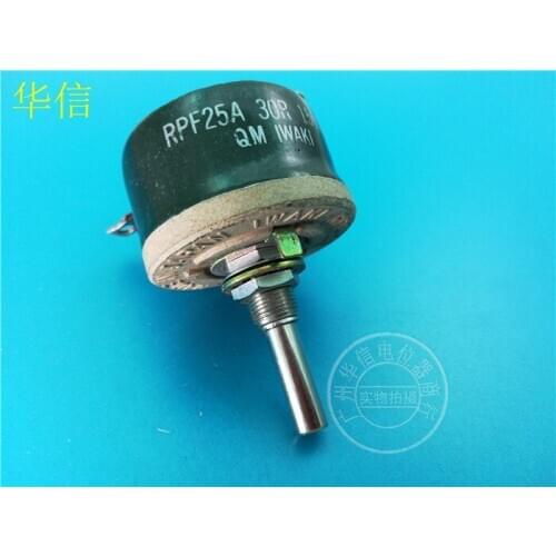 Original new 100% RPF25A 30R 25W 150R wirewound potentiometer 300B (SWITCH)