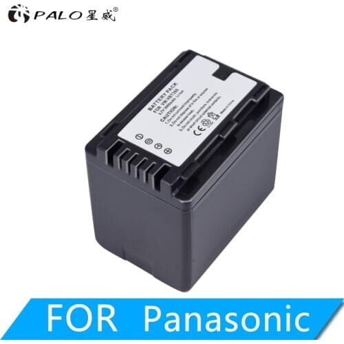 PALO 1Pc 3900mAh VW-VBT380 VW-VBT190 Battery+ Charger for Panasonic HC-V720,HC-V727,HC-V730,HC-V750,HC-V757,HC-V760,HC-V770