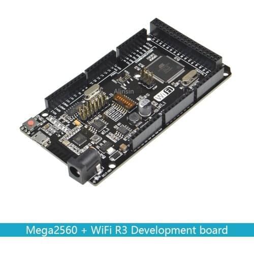 Mega2560 + WiFi R3 ATmega2560+ESP8266 32Mb memory USB-TTL CH340G Compatible for Arduino Mega NodeMCU WeMos Development board
