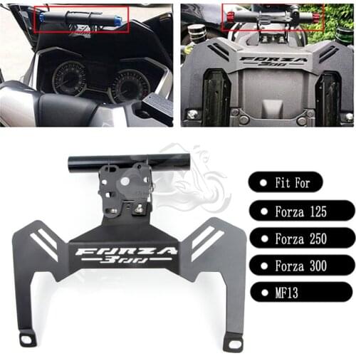 FIt for HONDA Forza 125 250 300 Phone Stand Holder Stand GPS Navigator Mount Bracket Forza250 Forza 300 NSS 300 MF13