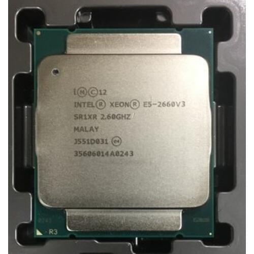 Intel Xeon CPU E5-2660V3 SR1XR 2.60GHz 10-Cores 25M LGA2011-3 E5-2660 V3 processor E5 2660V3 free shipping E5 2660 V3 x99