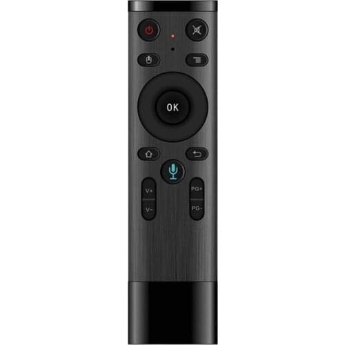 Q5-M Remote Control 2.4G Smart Voice Wireless Mouse 6-Axis Somatosensory Remote Control for TV Projector Set-Top Box