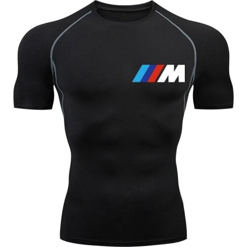 Fitness Suit Running Quick Drying T-Shirt Long Short Sleeve Sports Elastic Round Neck Breathable Compression Suit