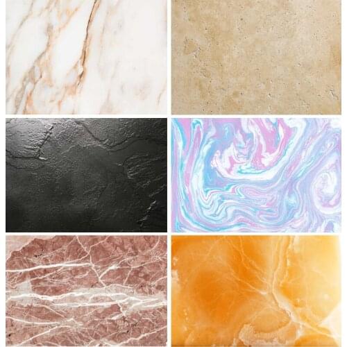 ZHISUXI Vinyl Photography Backdrops Props Colorful Marble Pattern Texture Photo Studio Background 20915DLS-9028