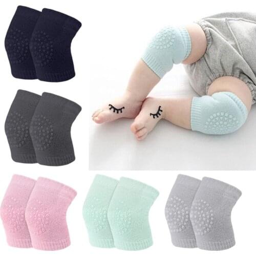 1 Pair Baby Knee Pads Kids Safety Crawling Elbow Cushion Infant Toddlers Baby Leg Warmer Knee Support Protector Baby Kneecap