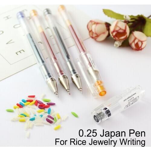 1PC 0.25MM Japan Pen for rice art glass vial jewelry name on rice findings