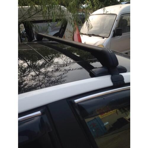 2PC High quality! Roof Rack Strap-Mount Car Top Carrier Cargo Load Bars