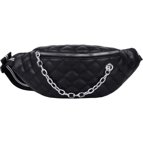 2021 NewWaist Packs Women Fashion Chest Bags PU Fashion Shoulder Bag Travel Handbag