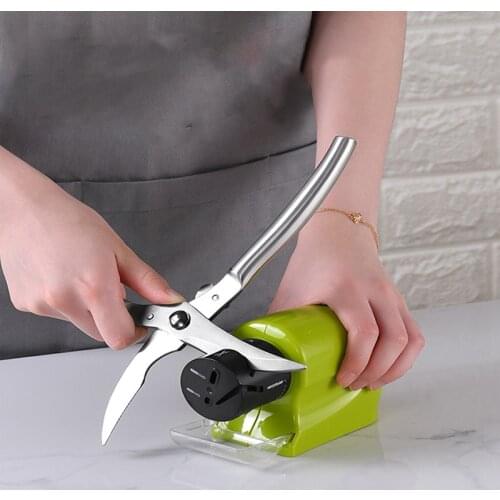 5 Seconds Quick Grindstone Electric Knife Sharpener For Scissors Screwdrivers
