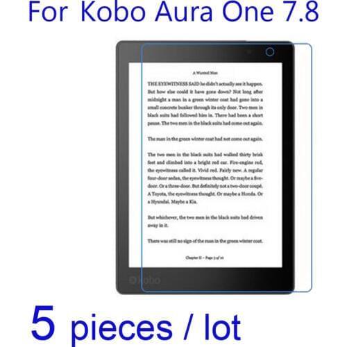 5pcs/pack Screen Protectors for Kobo Aura H20 Edition 2 2017/One 7.8/HD 6.8 LCD Clear/matte/Nano Explosion Proof Protective Film