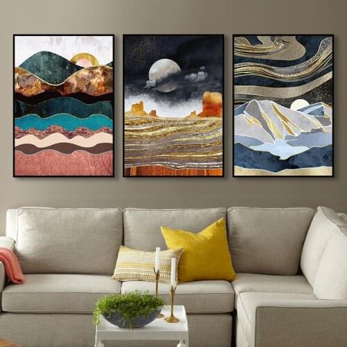 5D DIY Diamond Painting Cross Stitch Abstract Art Landscape Painting Diamond Mosaic Free Combination and Collocation Home Decor