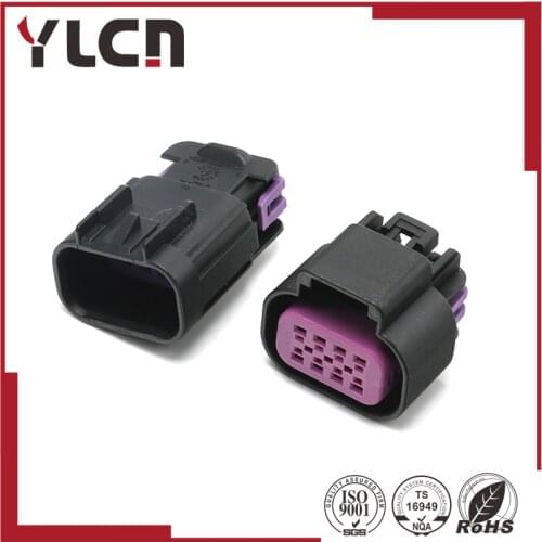 8 Way Black GT 150 Sealed Male and Female Connector Assembly, Max Current 15 13545280 15326835 15326839