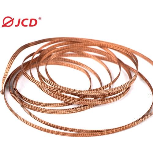 JCD soldering wick wire 2.0MM Width 1.5 Meter length Desoldering Braid Welding Solder Repair work tools Lead Tin wires Cord Flux