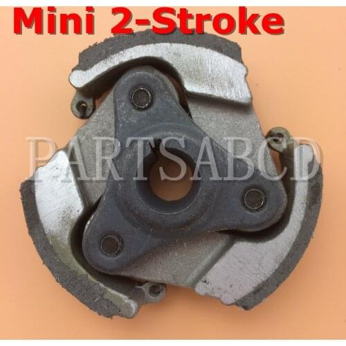 PARTSABCD Free Shipping Pocket bike 47cc 49cc clutch 2 stroke two stroke mini atv mini bike