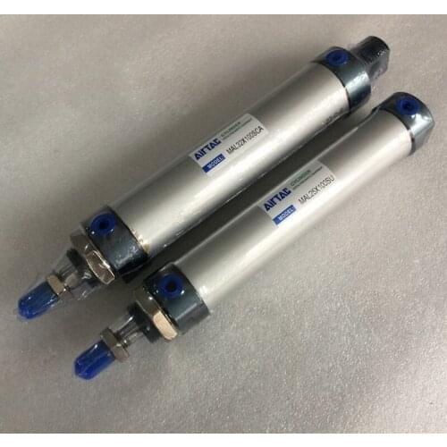 MAL20 * 40 / * 25 / * 50 / * 75 / * 100 / * 125 / * 150 / * 175 SCA aluminum alloy mini cylinder MAL 20 pneumatic cylinder MAL20