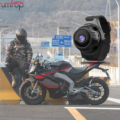 Mini WiFi Motorcycle Dash Cam HD 1080P DVR Camera No Screen 135° Wide Angle Waterproof WiFI cámara moto remote control