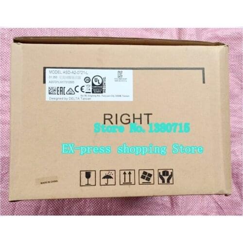 New ECMA-C10807RS ASD-A2-0721-L 750W 3000r/Min AC Servo Motor & Drive Kits