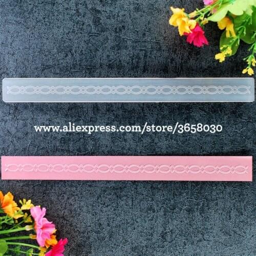 Pattern Plastic Embossing Folder For Scrapbook DIY Album Card Tool Plastic Template 21.8x2.1cm 8101444