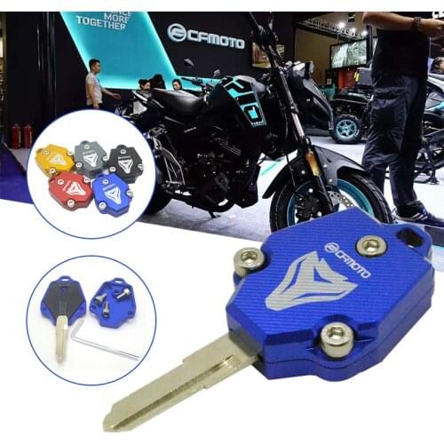 Suitable for CFMOTO NK150 NK250 NK400 400GT 650GT 650MT SR250 motorcycle aluminum alloy key cover key head protection cover