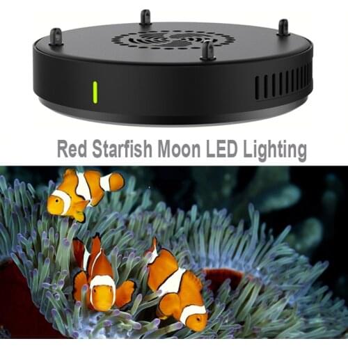 Redstarfish coral box moon led lighting The LED lamp that imitates sunrise and sunset mode is controlled by WIFI control
