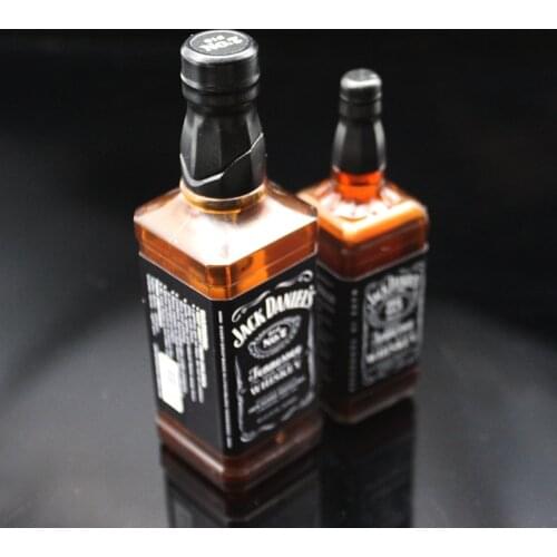 Wine bottle lighter inflatable open fire nostalgic creative personalized gift Smoking Tool Metal Craft