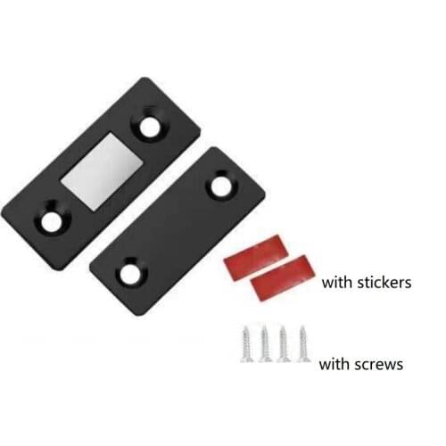 2pcs/Lot Cabinet Door Closer Magnetic Cabinet Catch Magnet Invisible Door Stopper For Closet Cupboard Furniture