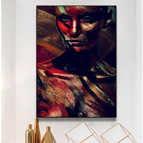 Abstract Girl Wall Paintings Print On Canvas Wall Art Prints Graffiti Art Prints Modern Art Wall Pictures For Living Room Decor