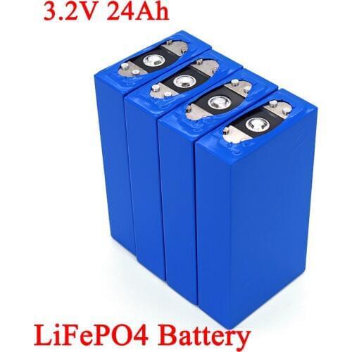 3.2V 24Ah battery pack LiFePO4 phosphate Large capacity 24000mAh Motorcycle Electric Car motor batteries modification