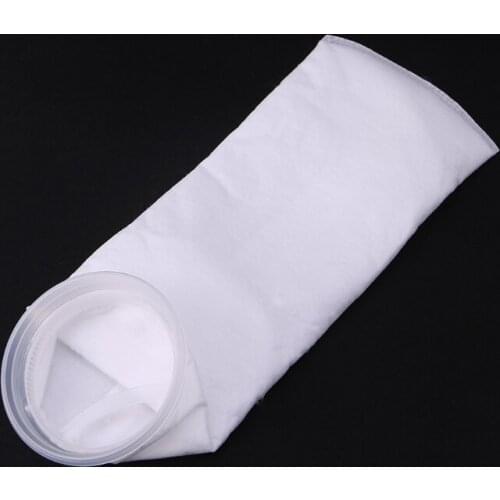 Aquarium Fish Tank Filter Sump Felt Sock Mesh Net Bag Micron Replacement White