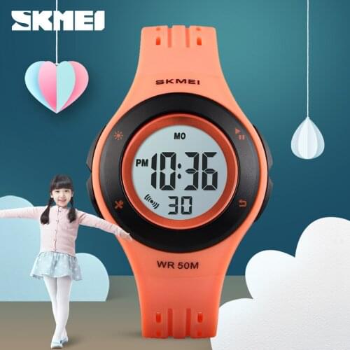 SKMEI Kids Watch LED Sport Style Children Watches Boy Girl Fashion Digital Watch 5Bar Waterproof Watch montre enfant 1455