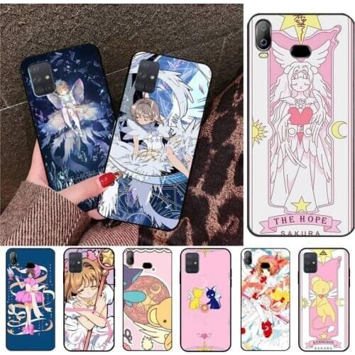 Sakura Card Captor Cardcaptor Luxury Unique Design Phone Cover For Samsung A10 A20 A30 A40 A50 A70 A80 A71 A91 A51 A6 A8 2018