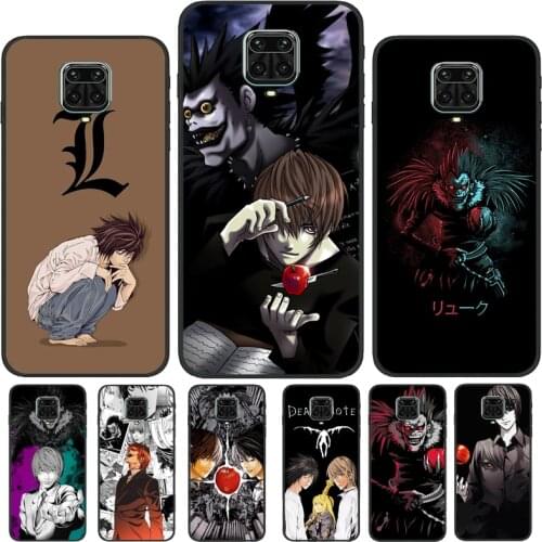 Anime Manga Death Note Ryuk For Xiaomi Redmi Note 10 8 7 9 Pro 8T 9S Phone Case For Redmi 9 9A 9C 9T 8A 7A K40 Coque