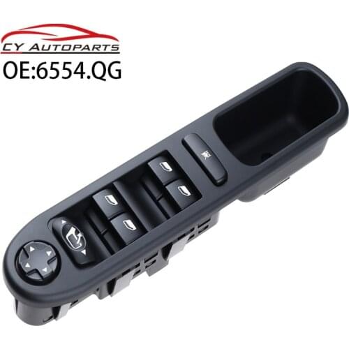 YAOPEI OEM 6554.QG Electric Power Master Window Switch Regulator Fits For Peugeot 207 Citroen 6554.QF 96642444XT