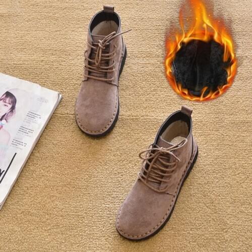 Fashion Autumn Winter Shoes Women Snow Boots Thick Sole Warm Plush Women Ankle Boots Cotton Shoes Ladies Botas A3123