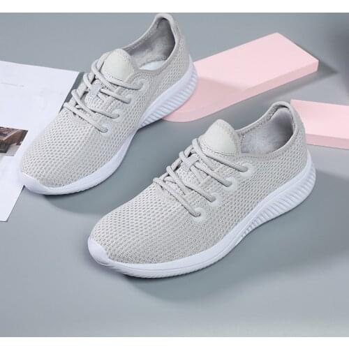 New Autumn Sneakers For Women Casual Breathable Sport Shoes Lace Up Loafers Ladies Women Sneakers Outdoor Walking