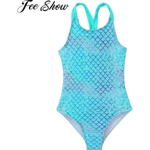 4-16 Years Girls Swimsuit Summer Brazilian Beach Swimming Suits Wear Shoulder Straps One-Piece Swimsuits for Kids Girls Swimwear