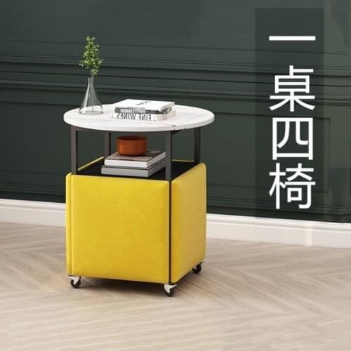 Multifunctional creative Rubiks Cube stool is a portable square stool that can be stored and folded at home