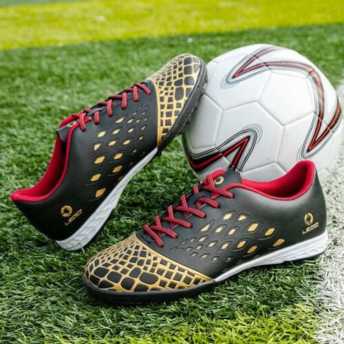 Mens football shoes, children and youth training football shoes, outdoor sports shoes size 33-45