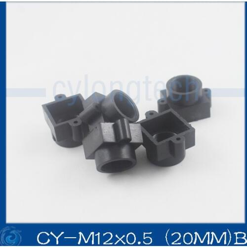 Plastic lens mount M12 lens mount camera lens mount the CCD lens holder Fixed Pitch 20MM.CY-M12*0.5 (20MM)B