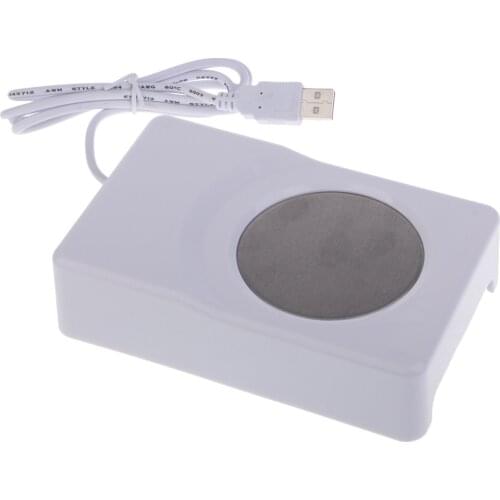 Portable USB Heating and Cooling Coaster Tea Coffee Cup Mug Pad Drink Mat for Gift Home