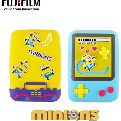 Qute Minions Came Machine/ Dynamic Street Dance Soft Silicone Case Bag For Fujifilm Instax Mini Link Printer