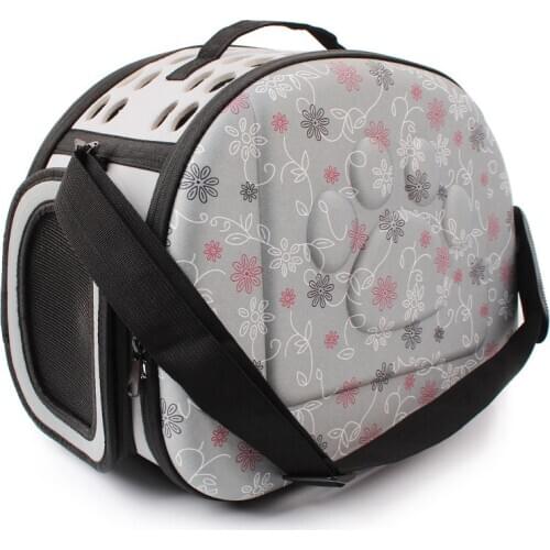 Foldable Pet Soft Portable Dog Cats Breathable Puppy Travel Bag Zipper Folden Space Backpack