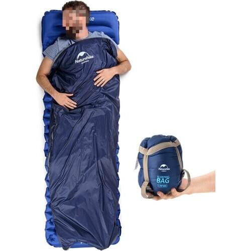 Outdoor super light envelope sleeping bag air conditioner silk cotton portable naturehike camping ultralight bivy compression