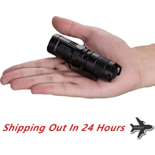 Nitecore MT10C 920 Lumens Tactical Flashlight U2 LED + Red Light Mode EDC Waterproof Outdoor Camping Torch Without 18350 Battery