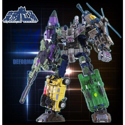 Transformers Mixed Sky Leopard Team 5 Fit Deformation Toy Noisy Whirlwind Attack Toy Model