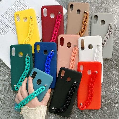 Liquid Silicone TPU Case For Huawei Honor 10 Lite 9 8 20 Pro 30 Cover Honor 9S 9A 8X 7X 6X Case Bracelet Wriststrap Phone Cases