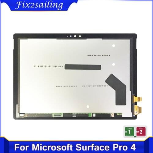 12.3'' For Microsoft Surface Pro 4 (1724) LTN123YL01-001 LCD Screen with touch Panel digitizer full Assembly